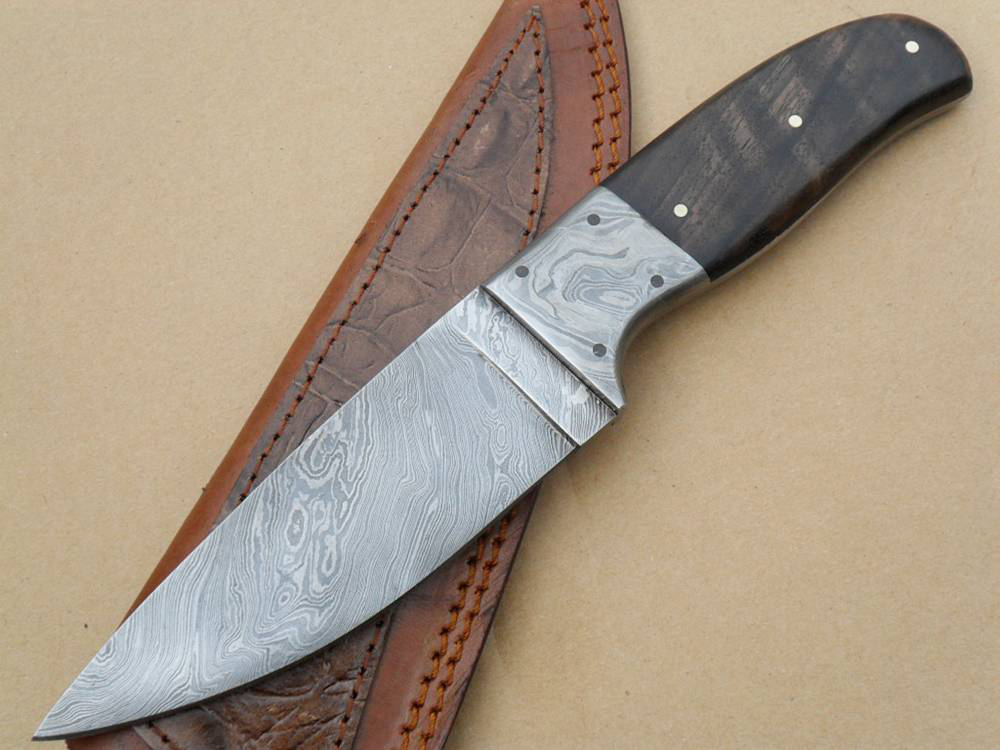 hunting knife damascus 5